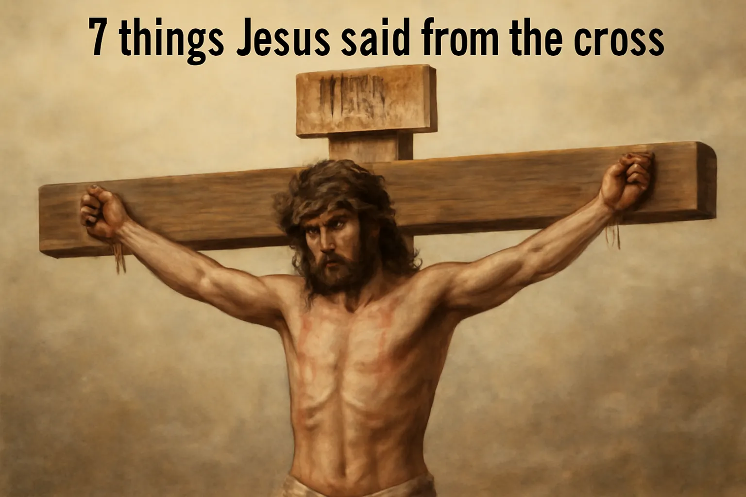7 things jesus said from the cross
