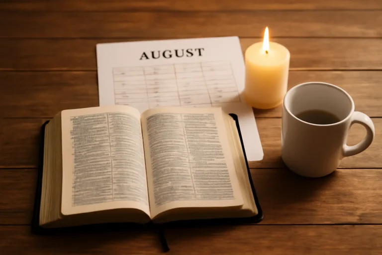 august bible reading plan