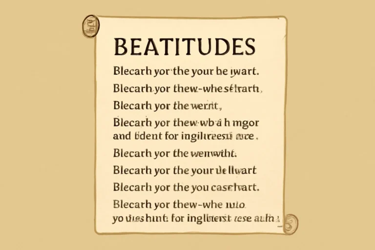 beatitudes listed