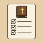 bible reading checklist