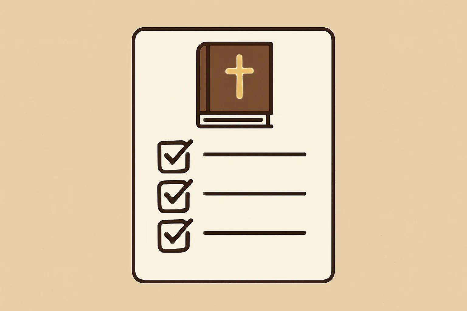 bible reading checklist