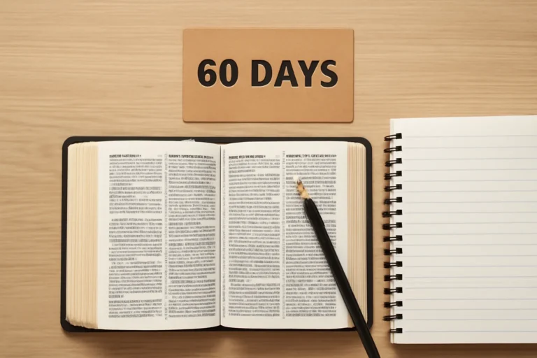 bible reading plan 60 days