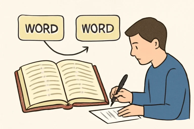 bible translation word for word