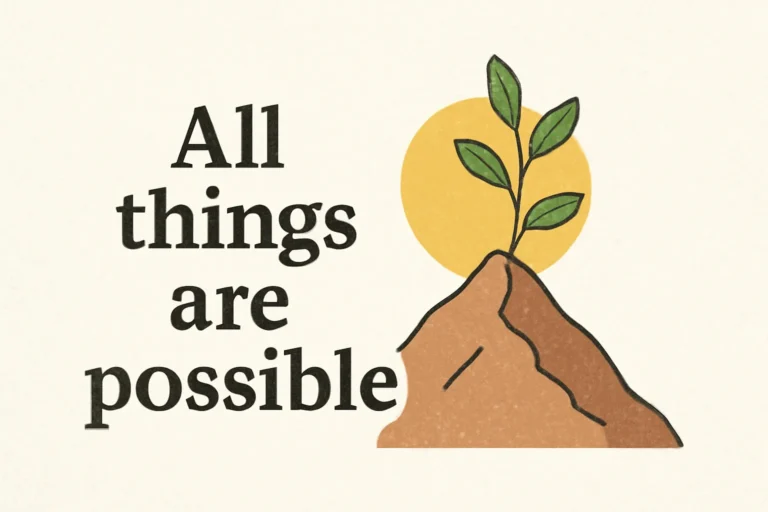 bible verse about all things are possible