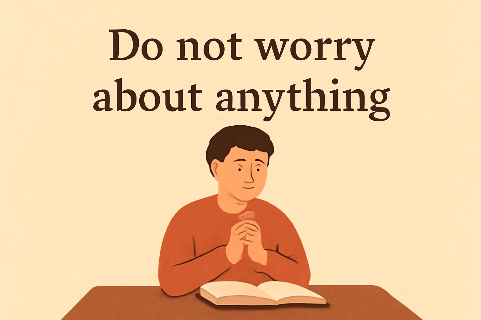 bible verse don't worry about anything