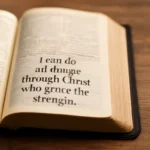 Bible Verse on I Can Do All Things: Strength in Christ (2 Corinthians 12:9) bible verse on i can do all things
