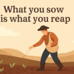 bible verse what you sow is what you reap