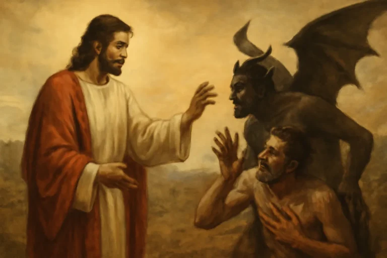 casting out demons bible verse