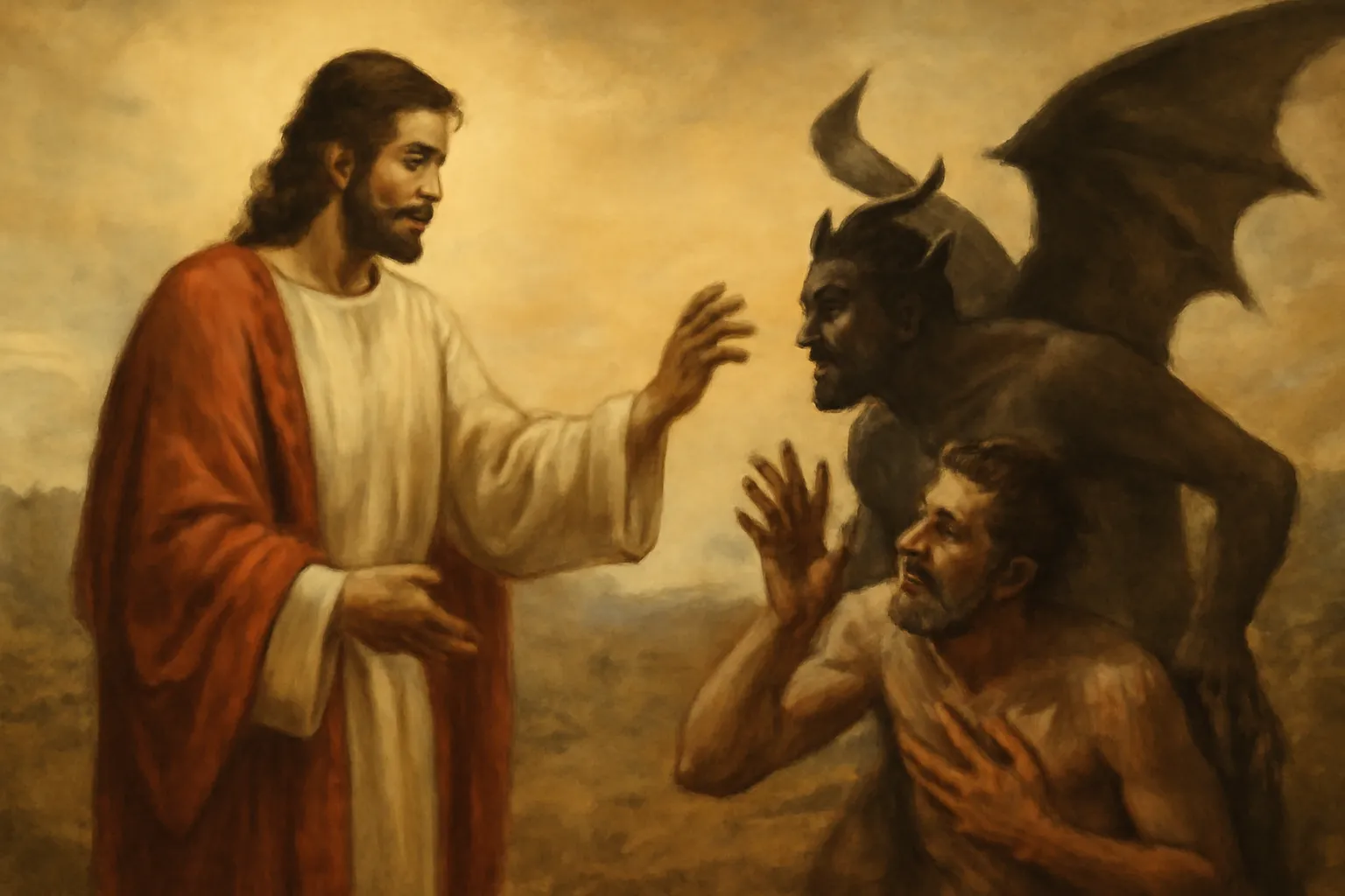 casting out demons bible verse