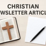 christian newsletter articles