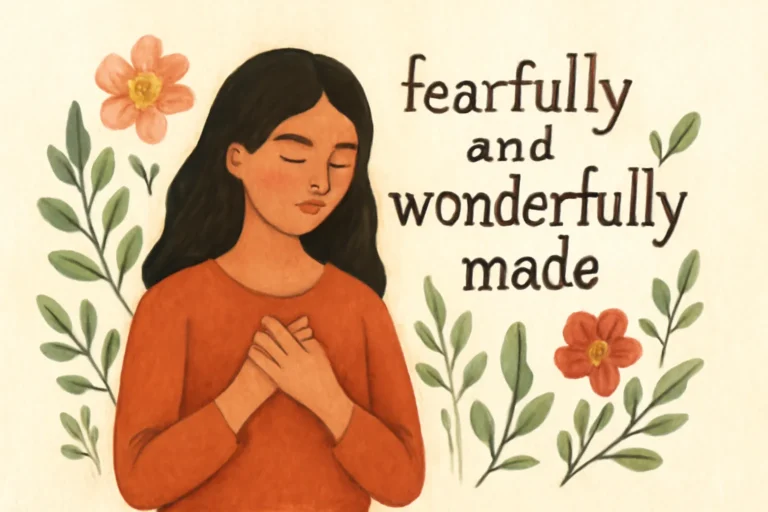 fearfully wonderfully made scripture