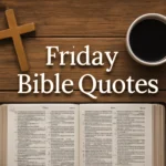 Friday Bible Quotes: 40 Uplifting Bible Verses to Inspire Your Weekend friday bible quotes