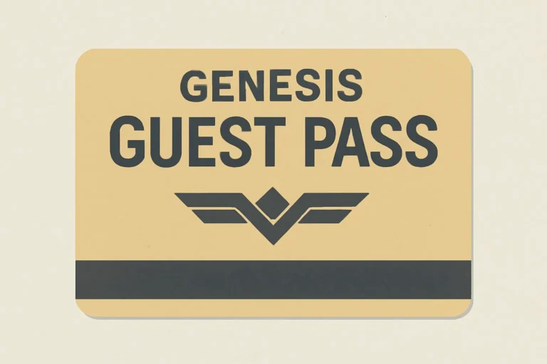 genesis guest pass