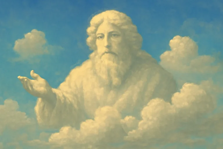 god as a cloud