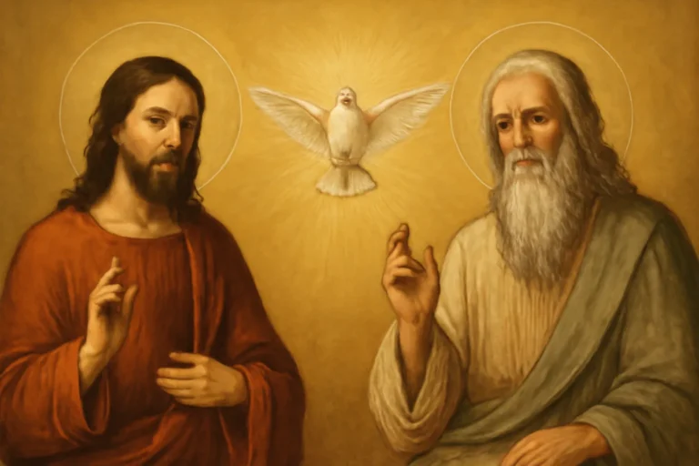 god holy spirit and jesus are one