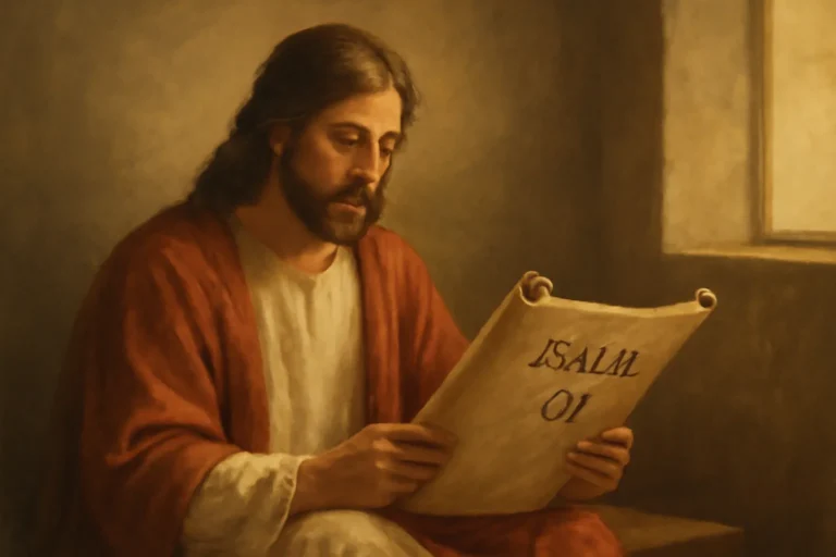 jesus reading isaiah 61