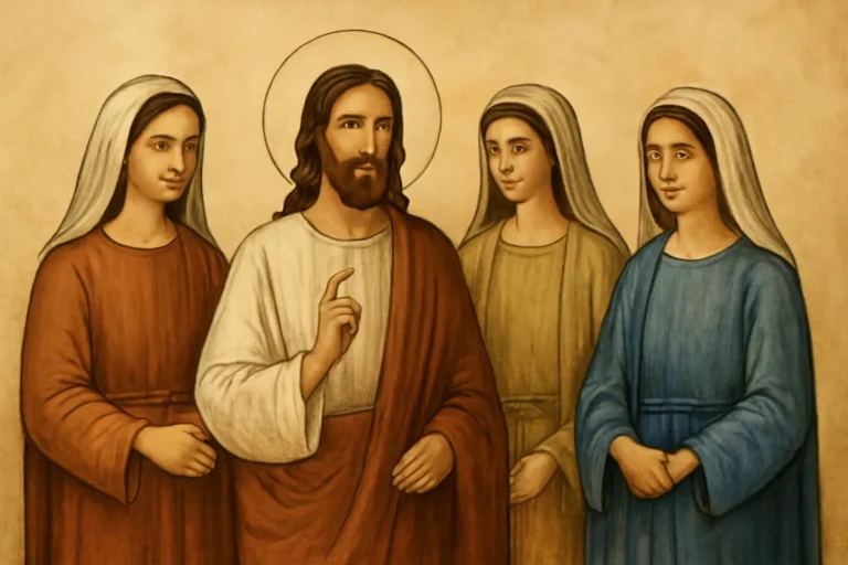 jesus sisters names