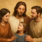 jesus with family