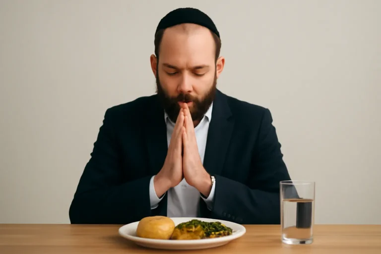 jewish blessing before eating