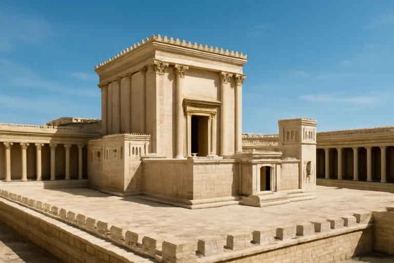 jewish temple rebuilt