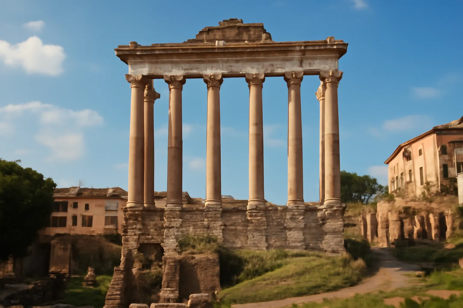 julius caesar temple