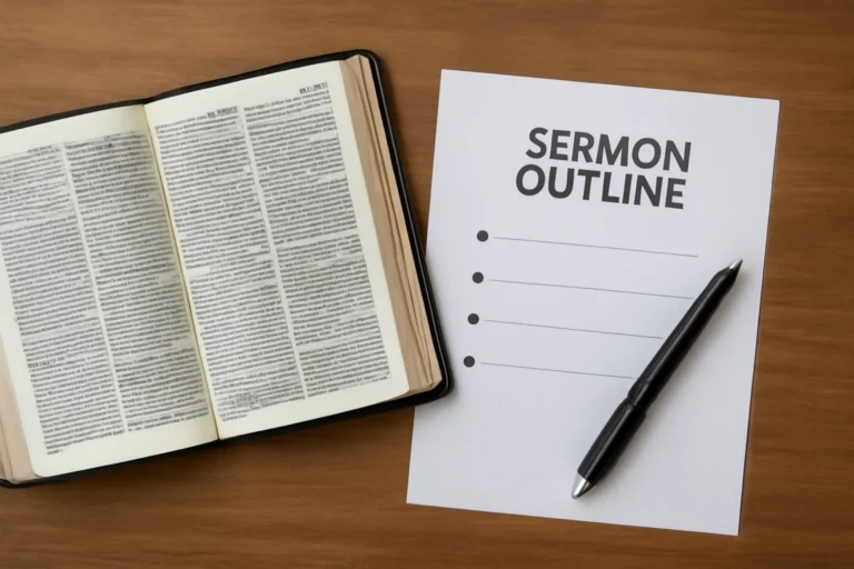 kjv sermon outlines