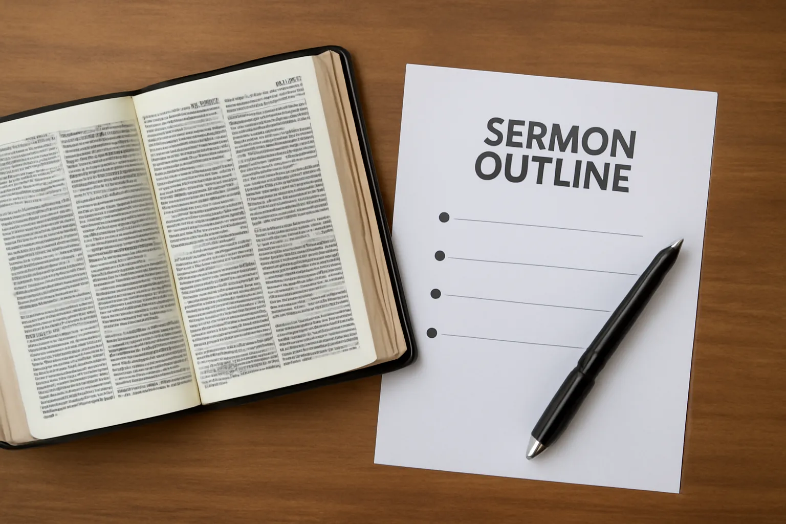 kjv sermon outlines
