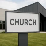 Modern Church Signage: Trends, Ideas, and Best Practices for Churches modern church signage