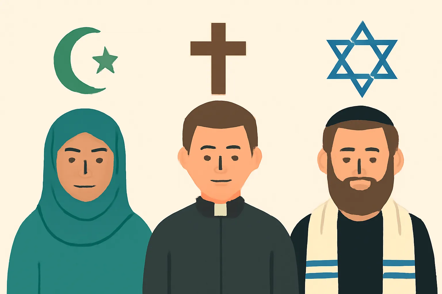 muslim christian jew