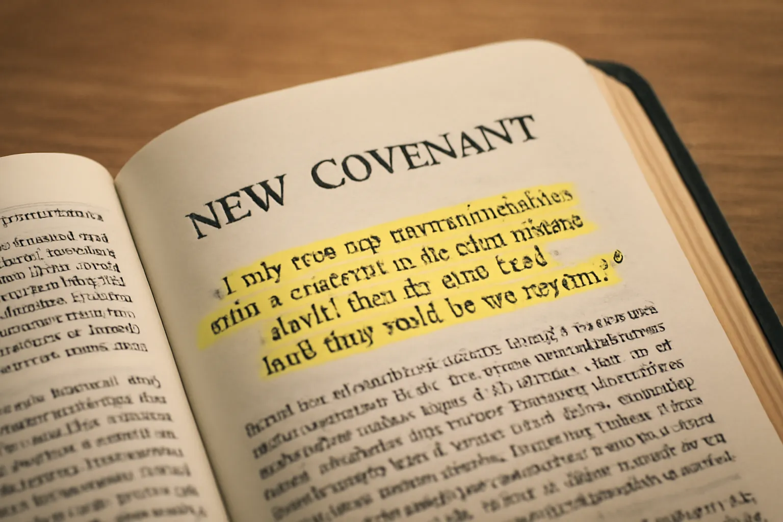 new covenant bible verse